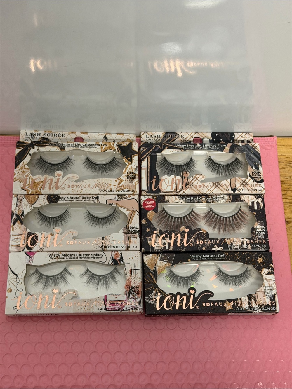 Wispy Natural Doll False Eyelashes - Black